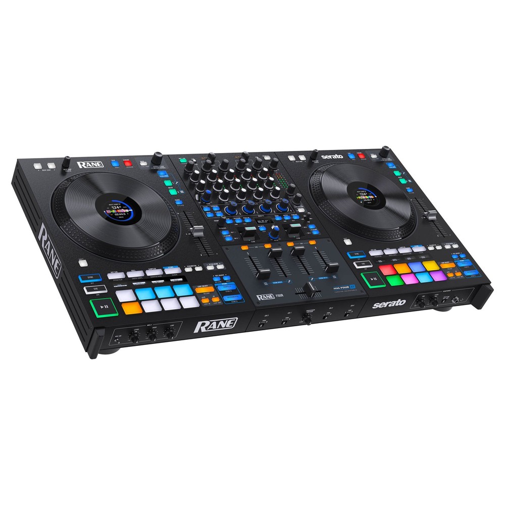 Rane Four Advanced 4-Channel DJ Controller+Magma FLXGUARD DJ Controller Trolley