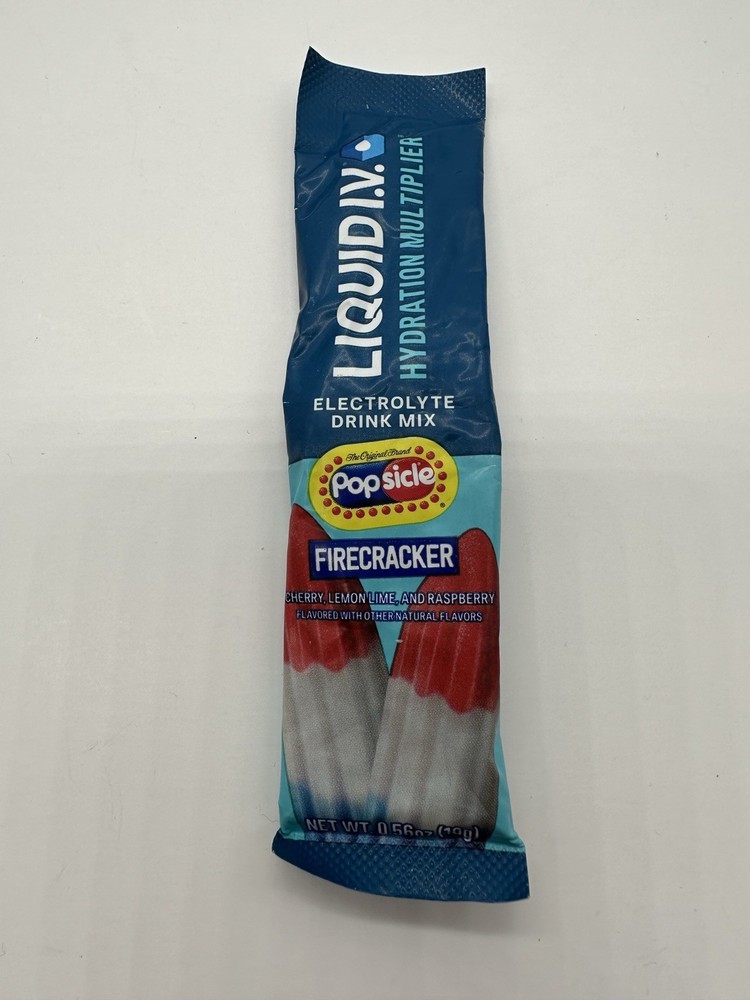 Liquid IV FIRECRACKER Hydration Multiplier Powdered Mix 20 packets exp 2027