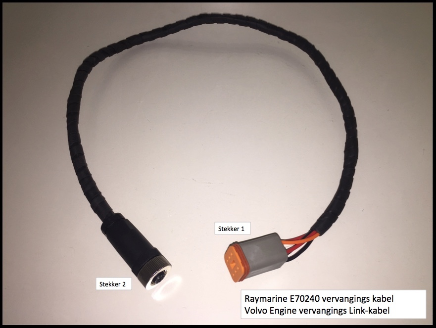 Raymarine Volvo Penta E70240 replacement EVC Link Cable