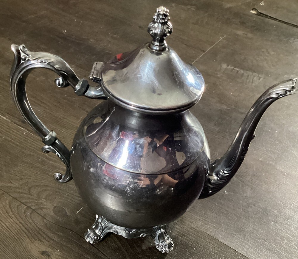 FB ROGERS VINTAGE SILVER PLATE COFFEE, TEAPOT