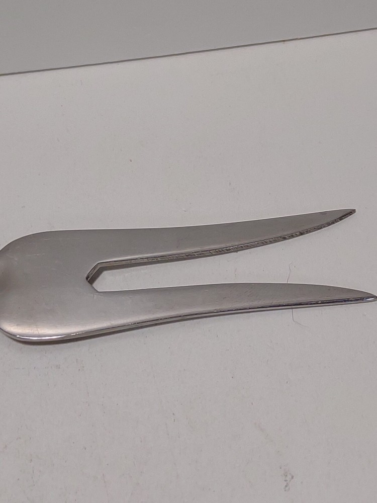 Unique Cheese Fork & Knife Set Chrome Heavy