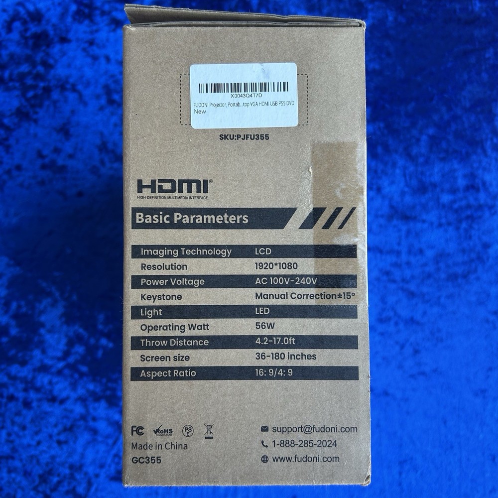 FUDONI LCD Projector GC355