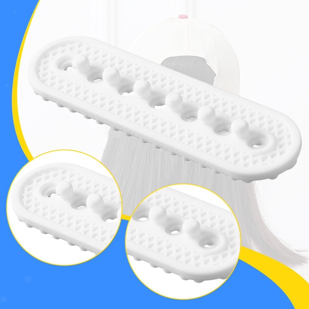 Hat Size Extenders Replacement with 7 Holes Adjustment Snap Extension