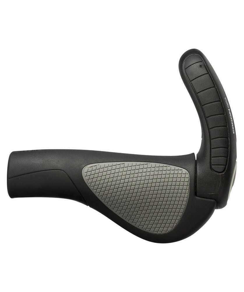 Ergon GP3-L Grips: Large, Black/Gray