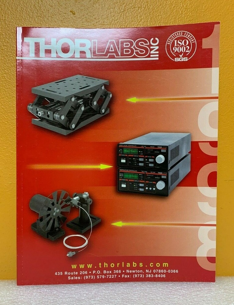 Thorlabs Inc. 1998 Catalog