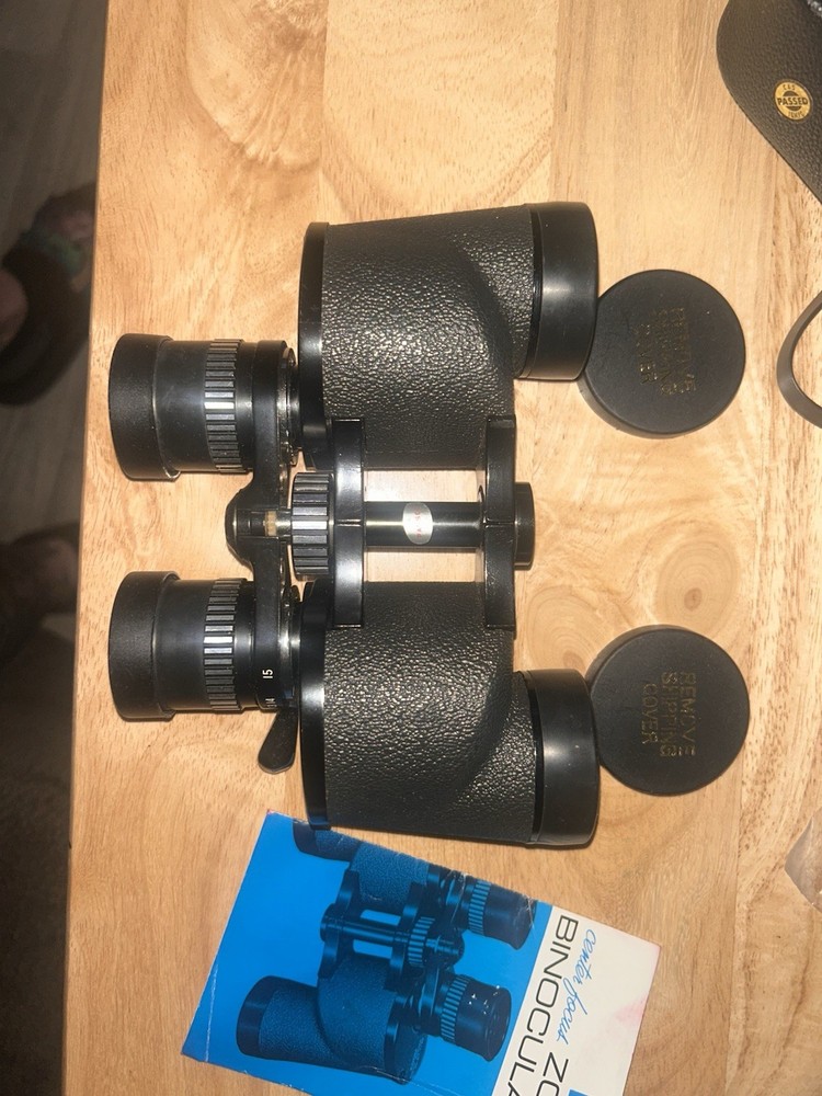 Montgomery Ward Vintage Binoculars With Case