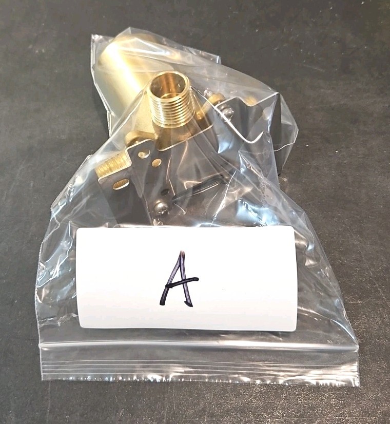 Mixing Pressure Balance Valve Body Single Function Brass