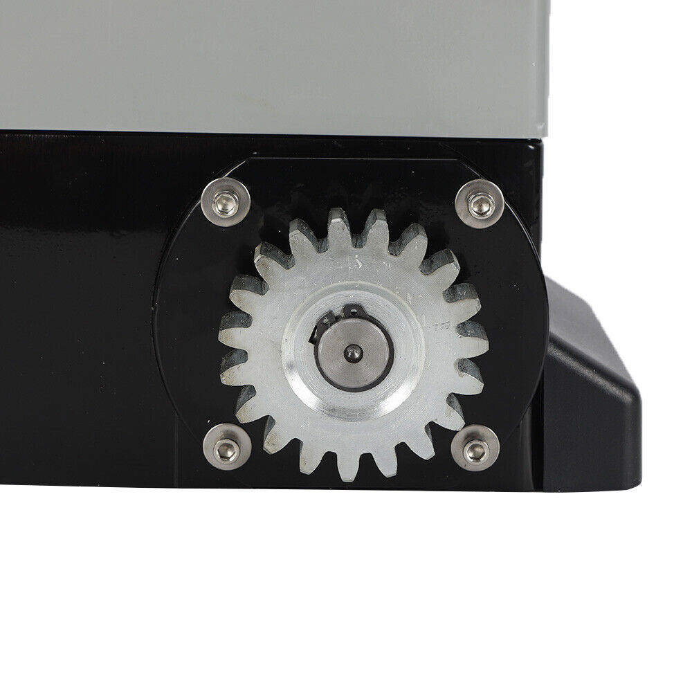 2700lbs Automatic Sliding Gate Opener Rack Driven with 2 Remotes & Complete Kit