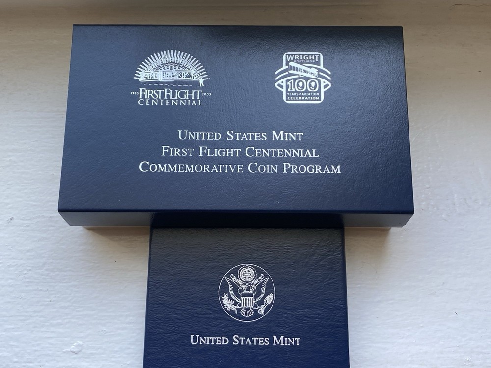 2003 First Flight Centennial Commemorative Half Dollar – Clad Proof (OGP & COA)