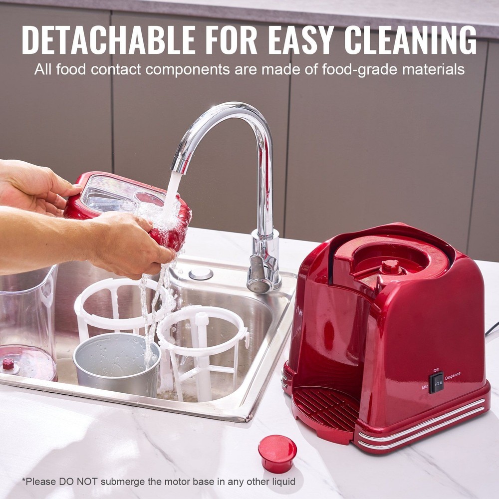 Efficient 32oz Slush Maker with Smoothie Function for Home Enjoyment