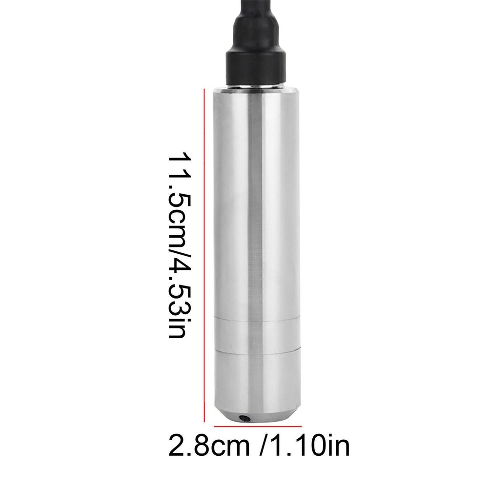 DC24V 4-20mA Throw in Type Liquid Level Sensor For Detecting 0-5m Range Depth