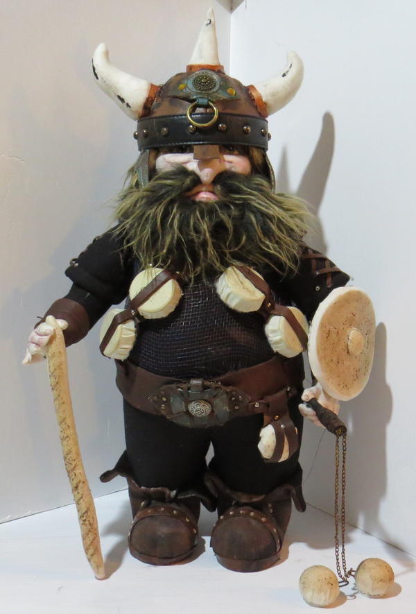 Cloth Art Doll CD Pattern "Dwrfbred" by Sharon Mitchell