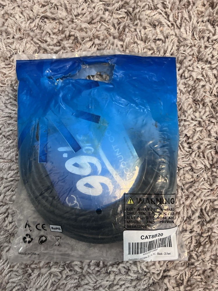 Ethernet Cable 20ft