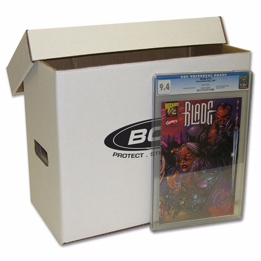2 BCW Graded Comic Book Boxes