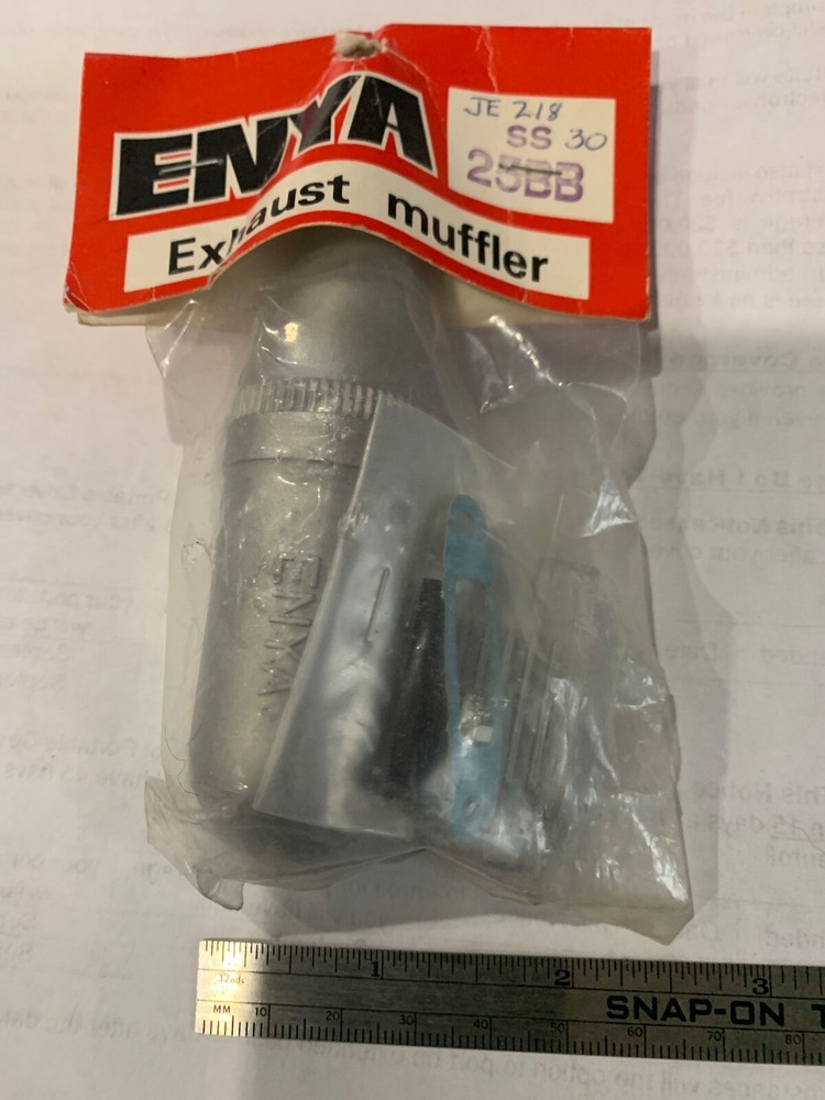 ENYA Engines SS25BB MODEL STANDARD MUFFLER ASSY USED