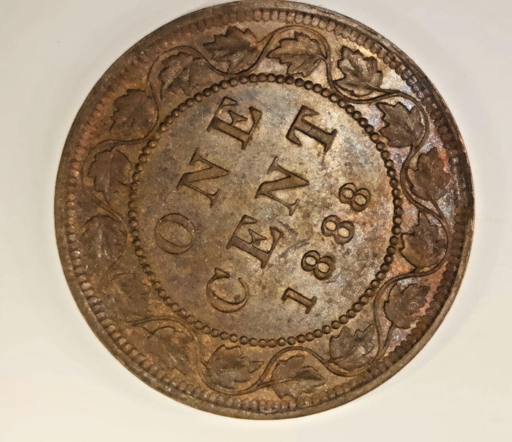 1888 CANADA LARGE CENT ~ SCARCE UNCIRCULATED