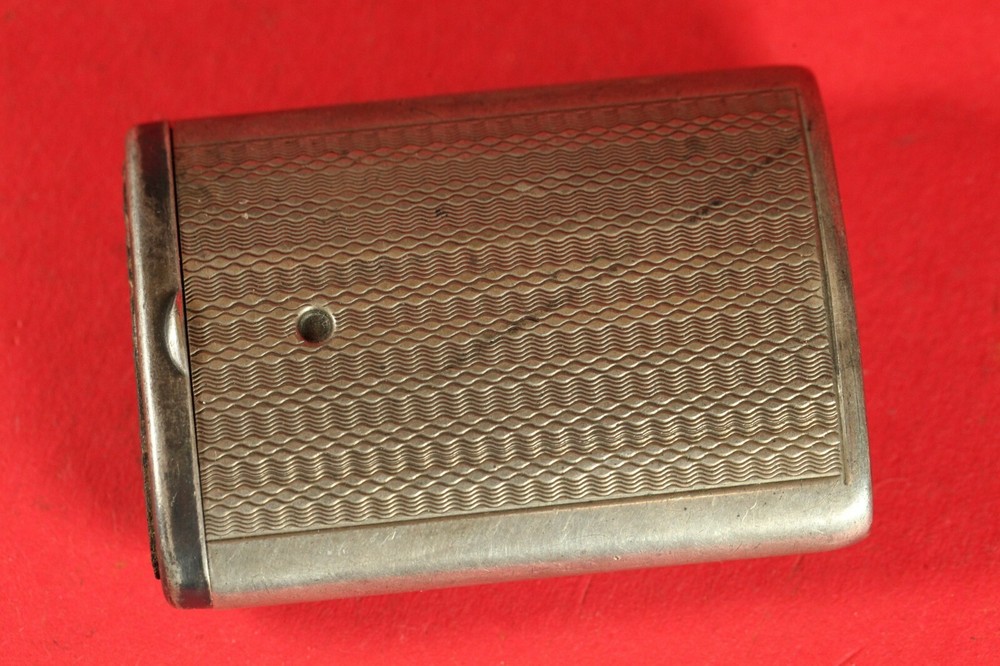Vintage 1940-s Germany 800 SILVER Matchbox