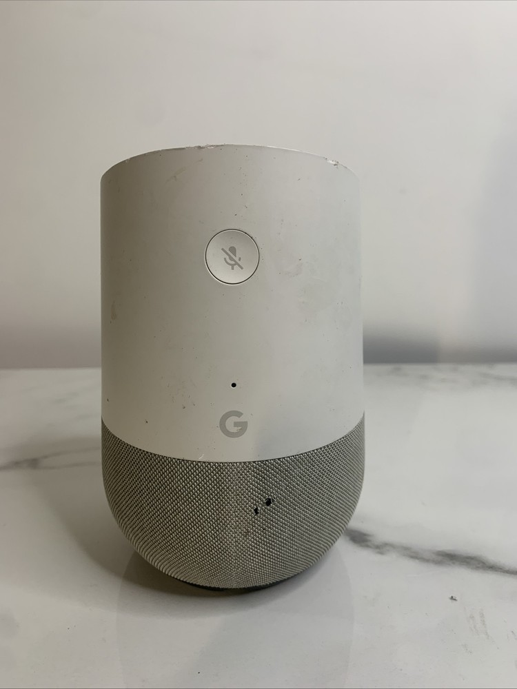 Google Home Smart Speaker White HOME Read