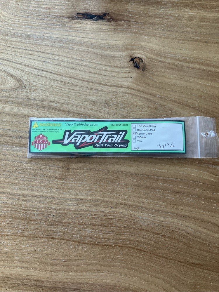 New Vapor Trail Bow String 38 15/16” Control Cable