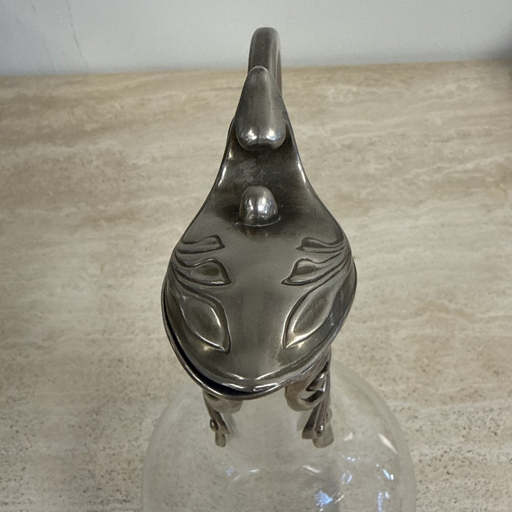 Art Nouveau Silver-Plated Claret Jug