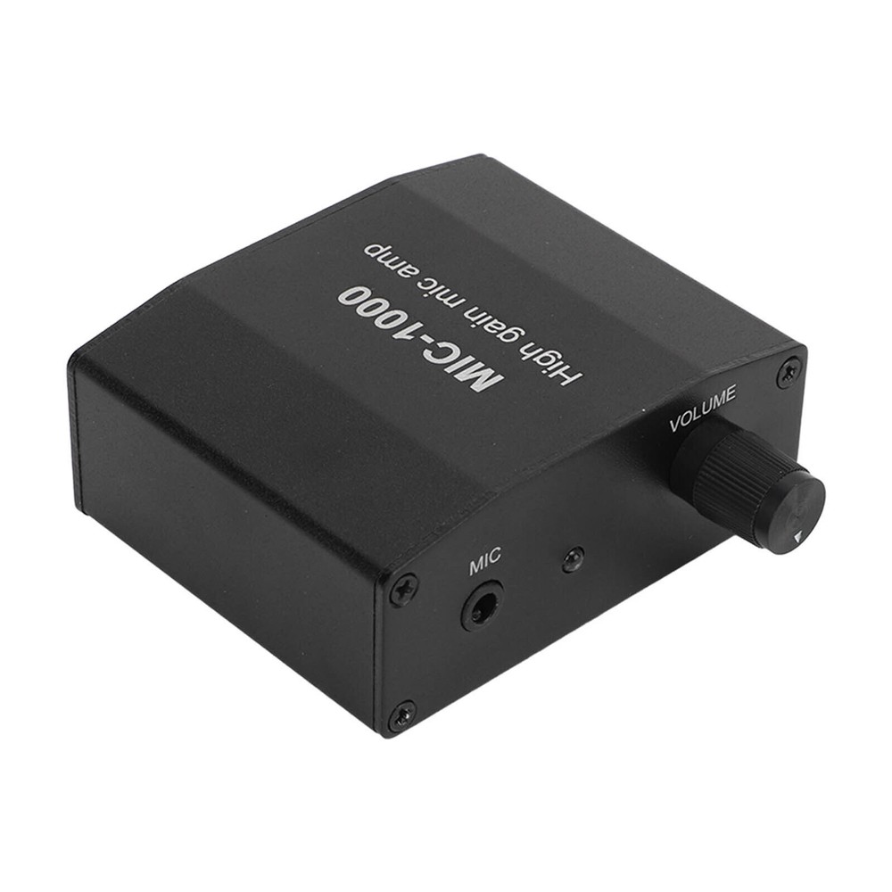 Mic Audio Amp Microphone Amplifier High Gain 1000 Times Amplification Mic-1000