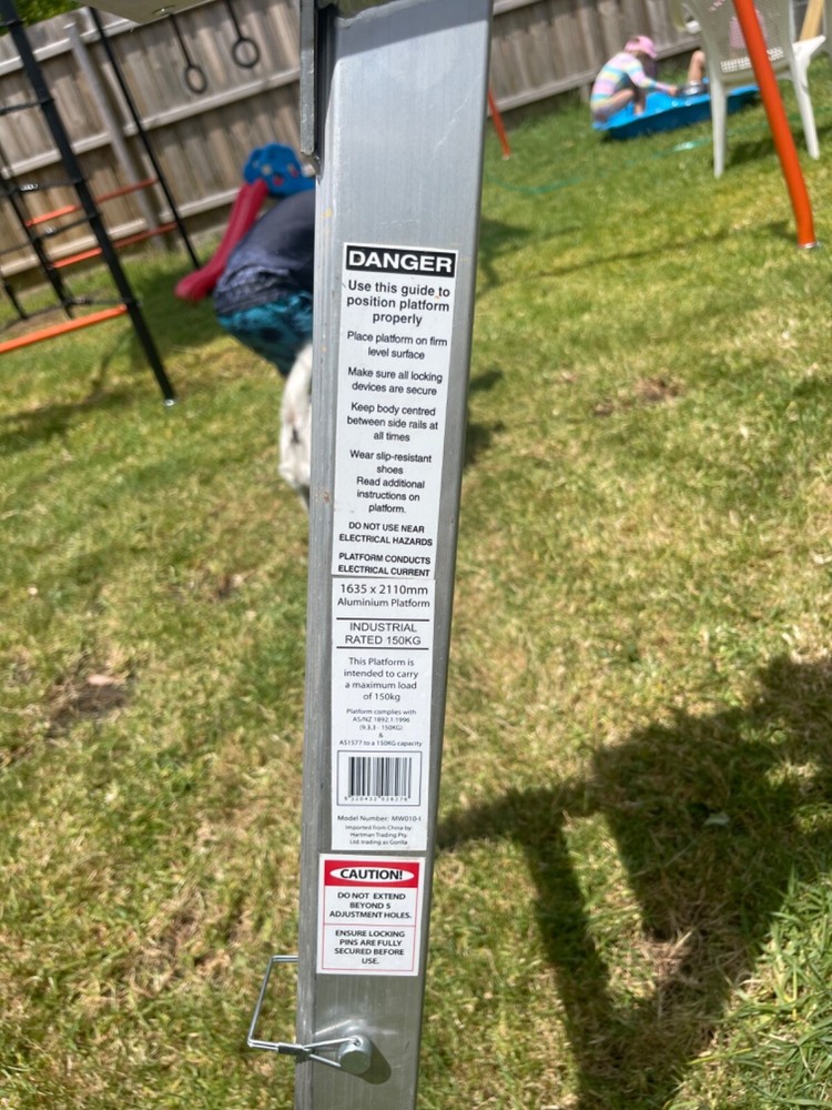 Workman Gorilla Trestle Table EXTENDABLE x 2