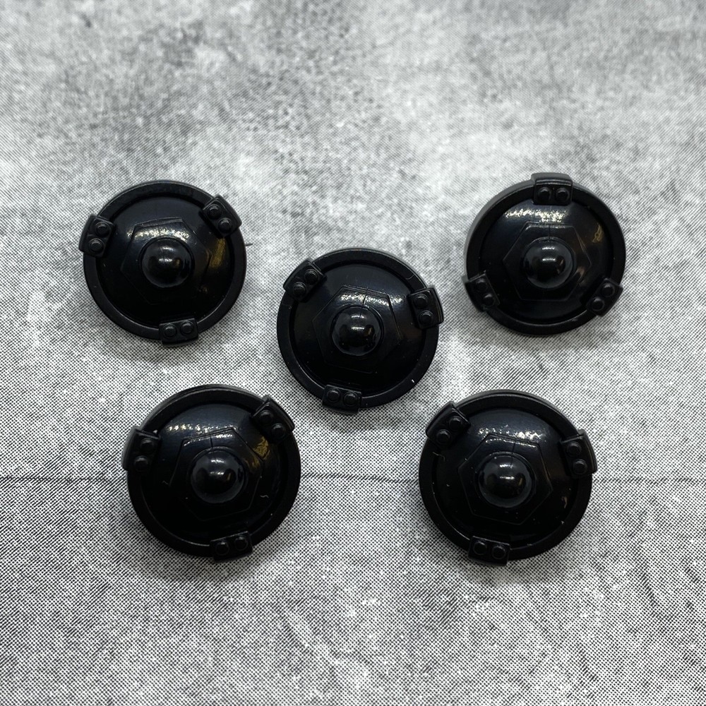 5pack Small Gladiator Shield Blocks Weapons Accessories for Minifigures C74371