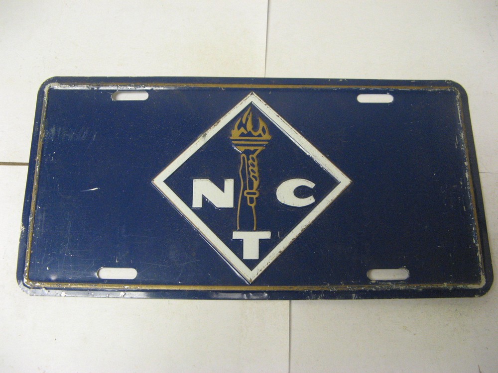Booster Front License Plate NCT NTC Torch