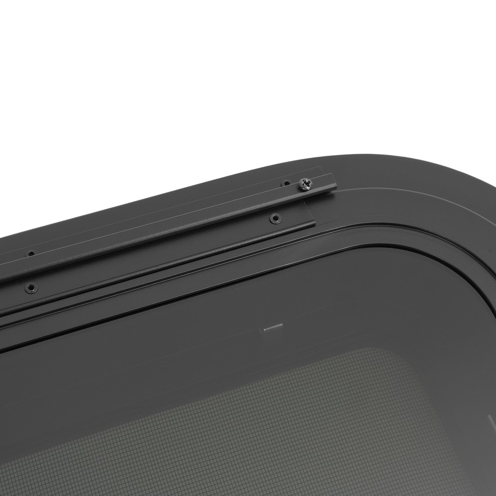 30"×20" Emergency Exit Push-Out Glass Window w/ Trim&Screen For RV Camper Window