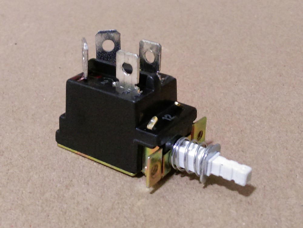 Lot 6: NEW 4-Pin PC Case SelfLocking On/Off Push Button AT Power Supply Switch