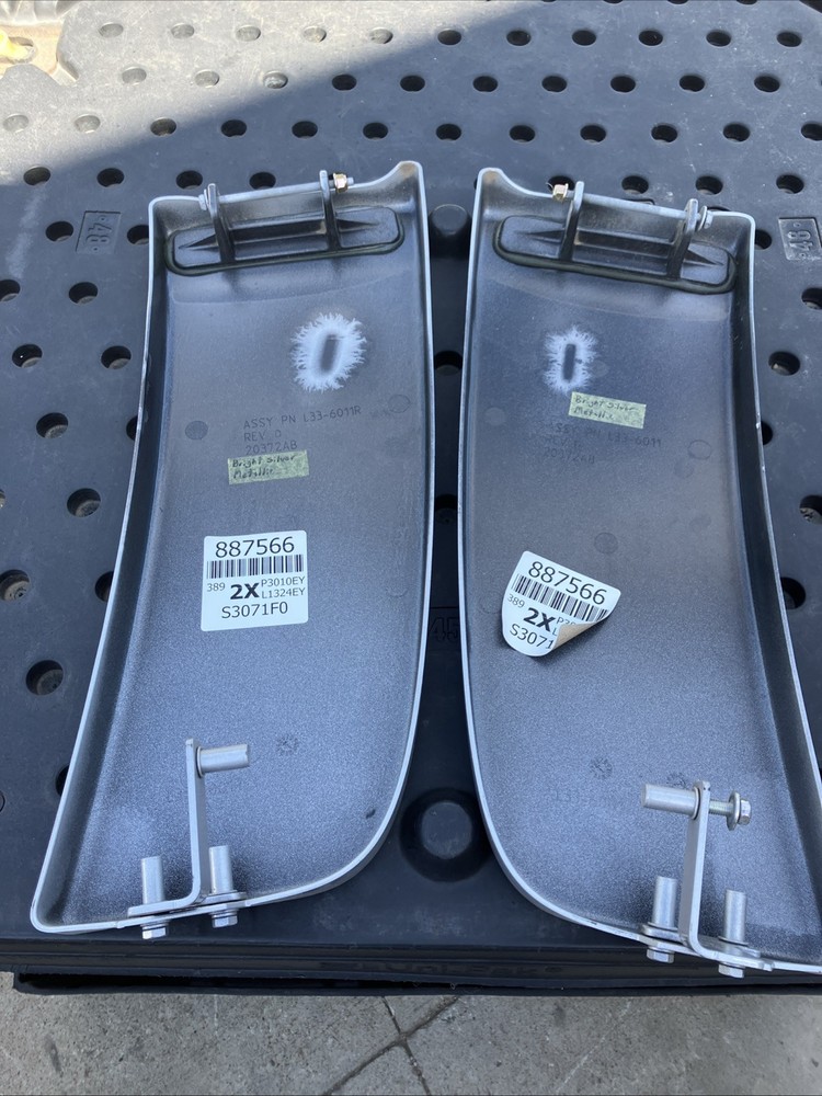 peterbilt 389 cowls bright silver metallic