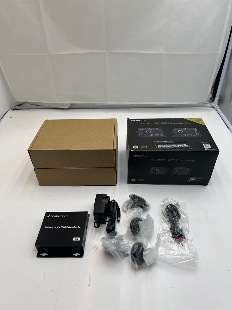 KanexPro NetworkAV 120M Extender Hardware EXT-AVIP120M