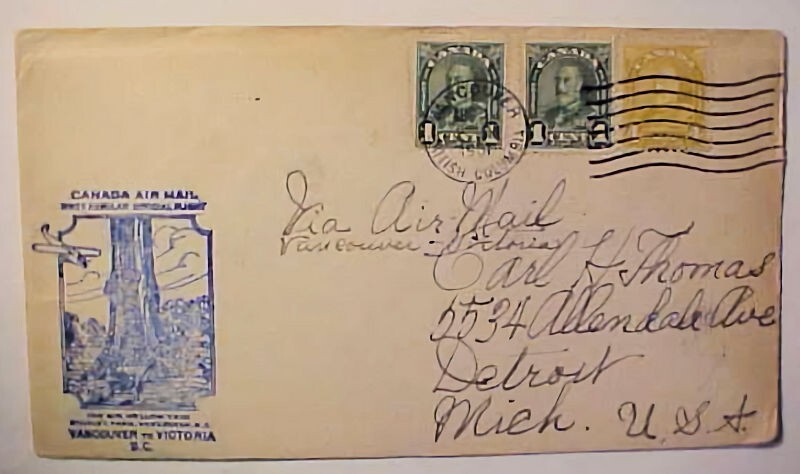 CANADA FLIGHT 1931 AU 1