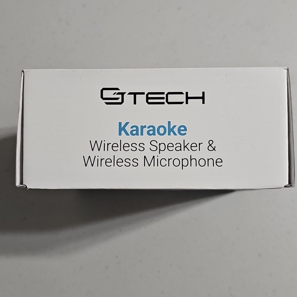 CJ Tech Karaoke Wireless Speaker & Wireless Microphone, Bluetooth