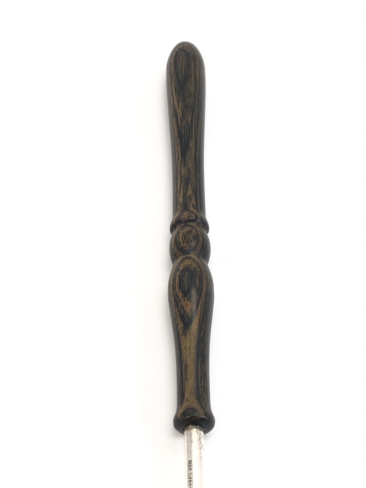Vintage Web Sterling Silver Candle Snuffer With Wood Handle 10”