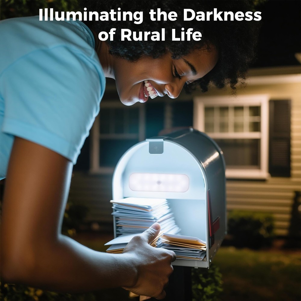 Rechargeable Mailbox Light, Wireless Motion Sensor Mailbox Lights, Magnetic L...
