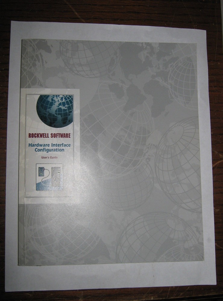 Rockwell Software 9399-HDWAREUG Hardware Interface Configuration Guide, Used