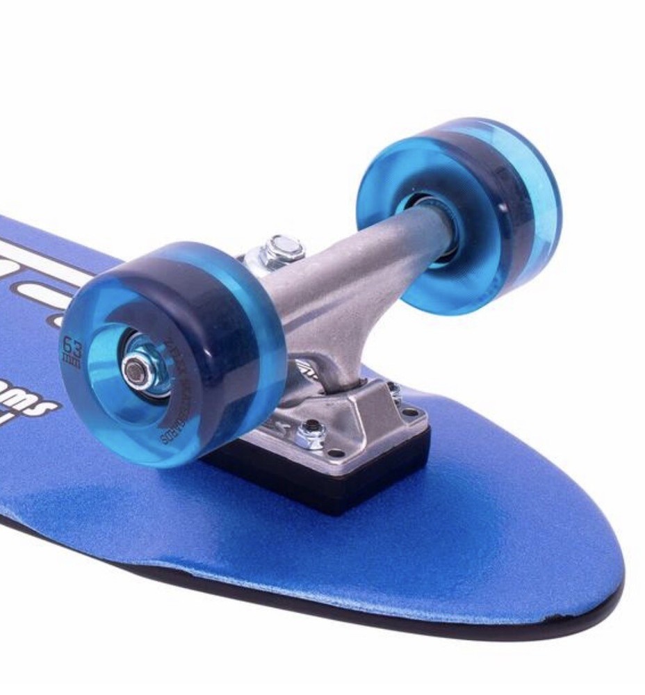 longboard skateboard cruiser blue Z Flex