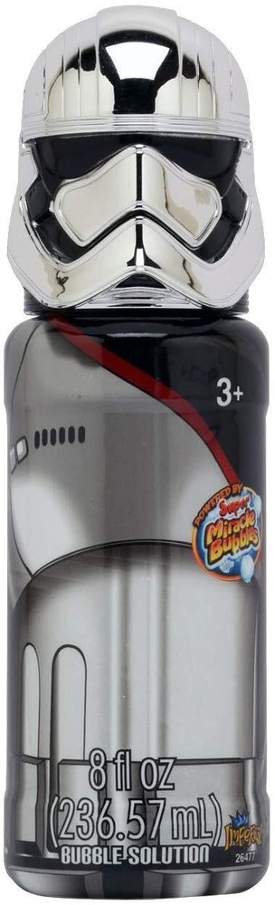8 fl oz Star Wars Bubble Solution with Captain Phasma Head