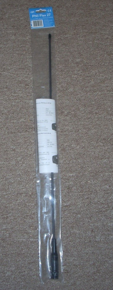 BNC ANTENNA  - pni flex27 , 19" - NEW -