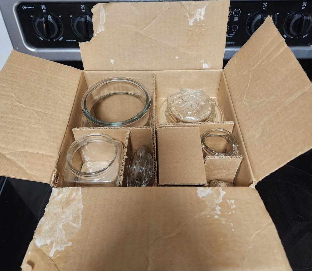 Ravenscroft 10pc Crystal Canister Set