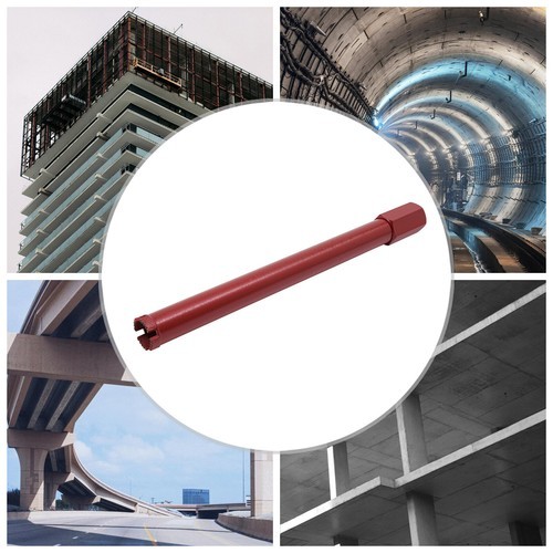 38*470mm Red Wet Core Drill Bit For Concrete Diamond Core Drill Core Bits