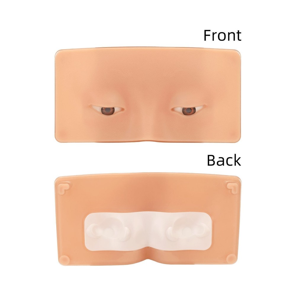 3D Makeup Practice Face Professional Silicone Face Eye Makeup Practice Board