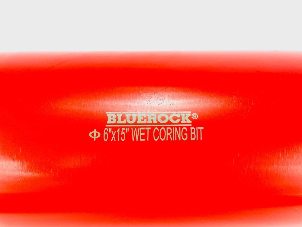 NEW BLUEROCK ® Tools 6" Diamond WET Coring Bit For Concrete Core Drill