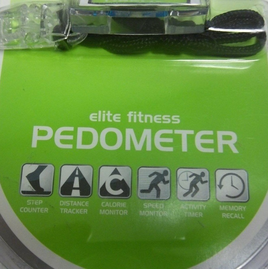 SportLine Pedometer, 15 Function, Total Fitness, 7 Day Memory