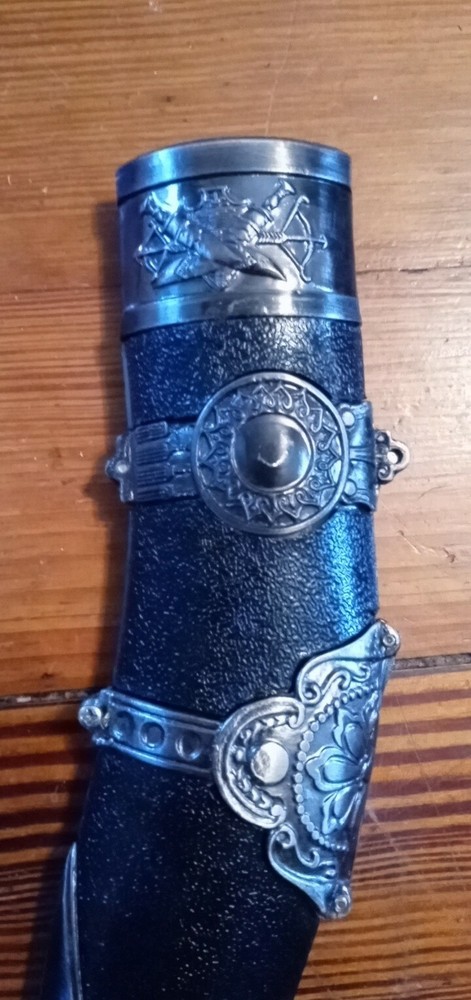 Ornamental Knife And Sheath