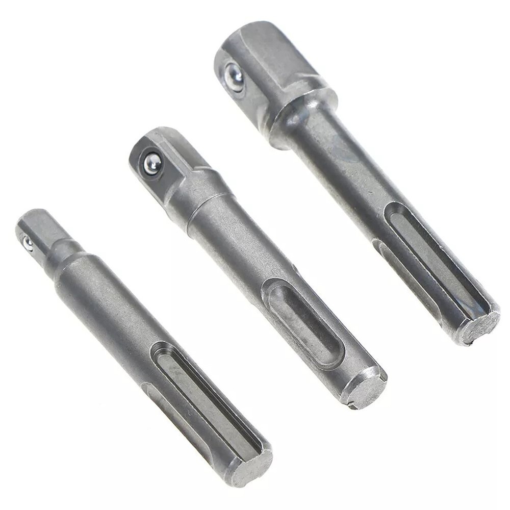 5pcs SDS Plus 1/4 Hex Socket Driver Screwdriver Bit Hammer Drill Bit Set