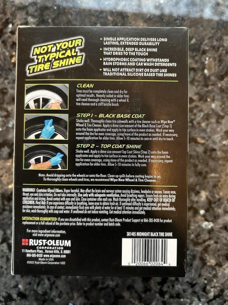 Rust-Oleum Tire Polish Kit