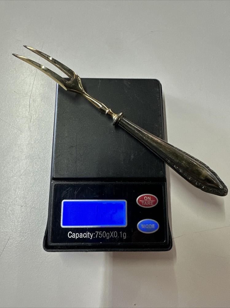 Antique Silver 835 5” Long, 12.2g
