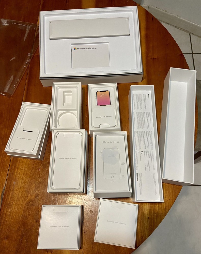 iphone Airpods Watch Surface Pro Box Only Lot